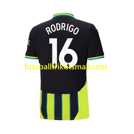 Fußballtrikots Manchester City RODRIGO 16 2024-2025 Kurzarm Auswärts-trikot kaufen